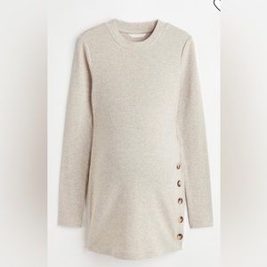 H&M MAMA Before and After Ribbed Top AND Pant Set